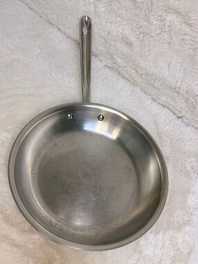 All-Clad D5 Stainless Steel Fry Pan Skillet 10” – Made in USA – Excellent Condit
